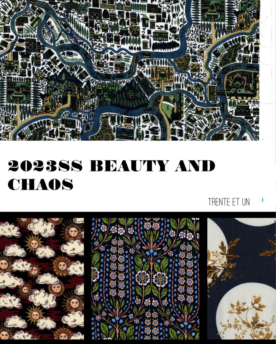 2023春夏 BEAUTY AND CHAOS – mercerie trenteetun