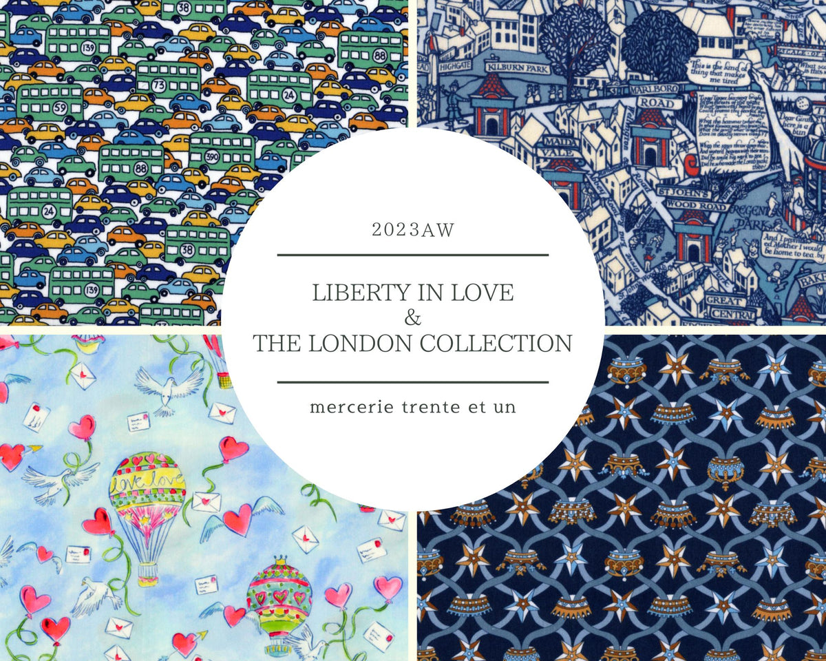 2023秋冬追加柄 LIBERTY IN LOVE／The London Collection