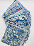 Trente et Un Special Fabrics《ライトブルー系》 約10cm角100枚セット
