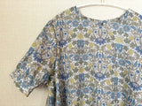 【製品】フランダースリネンのAラインワンピース（パフ半袖）