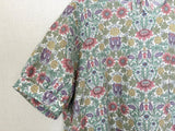 【製品】フランダースリネンのAラインワンピース（パフ半袖）