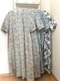 【製品】フランダースリネンのAラインワンピース（パフ半袖）
