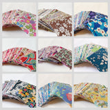 Special Fabrics 《グリーン系》 約6cm角100種100枚セット